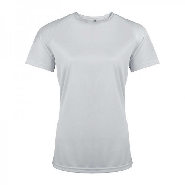 LADIES' SHORT-SLEEVED SPORTS T-SHIRT XS Arctic White