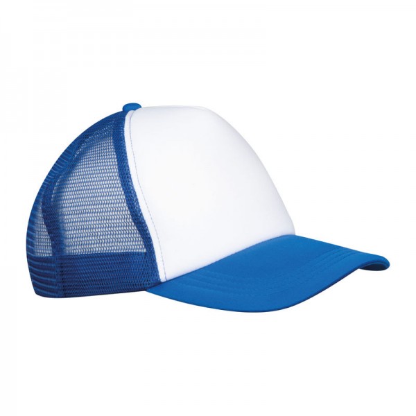 Șapcă trucker Egmond, 5 panele 27 x 18 x 11 cm Albastru