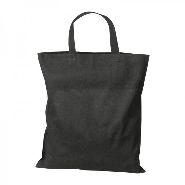 Sacoșă cumpărături Bregenz (140 g/m²) 42 × 38 cm Negru