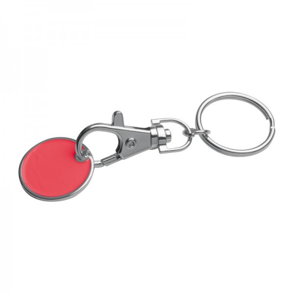 Breloc cu moneda Arras ø 2,5 × 8,3 cm Rosu