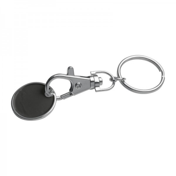 Breloc cu moneda Arras ø 2,5 × 8,3 cm Negru