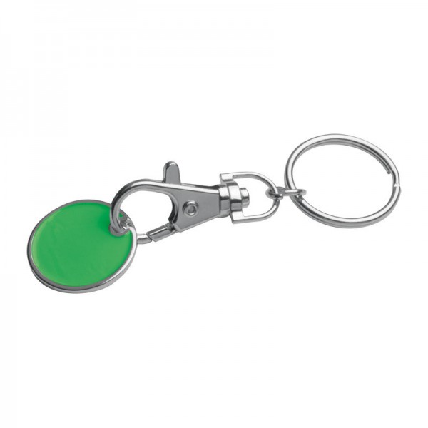 Breloc cu moneda Arras ø 2,5 × 8,3 cm Verde