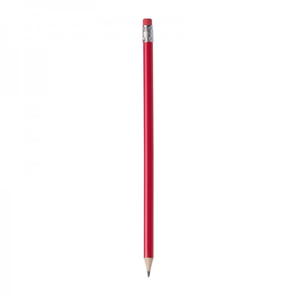Creion cu radieră Hickory 19,1 × ø 0,7 cm Rosu