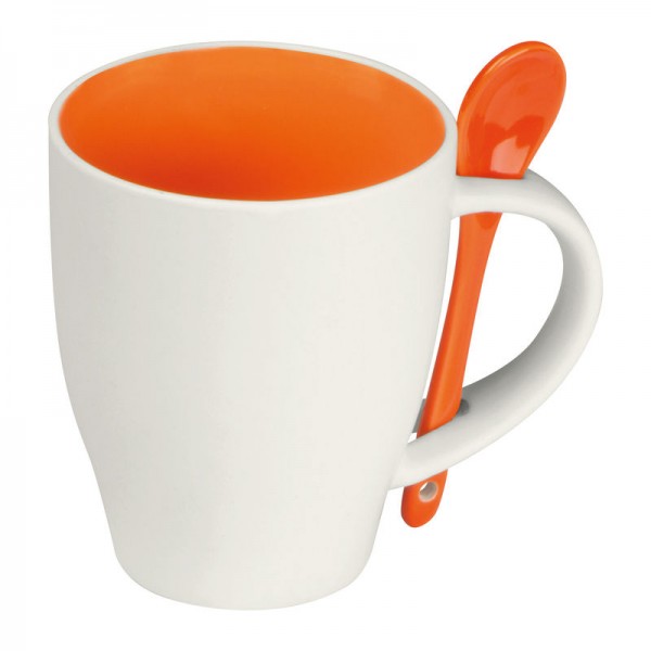 Cană ceramică Palermo 250 ml ø 8,5 × 9,8 cm Portocaliu