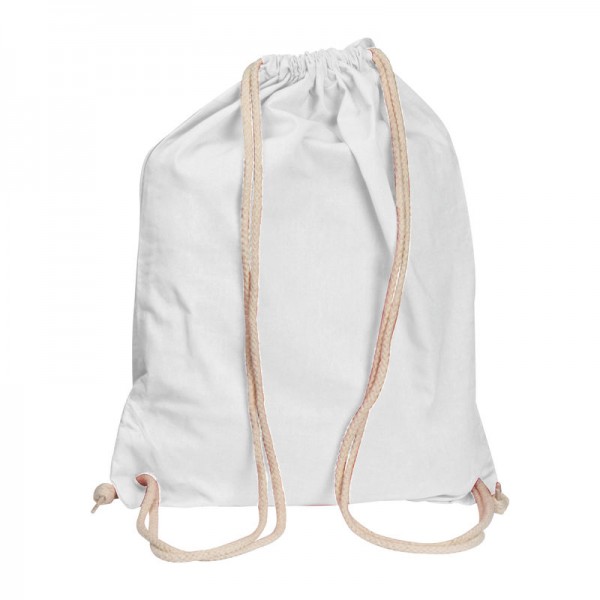 Rucsac Carlsbad (140 g/m²) 35 × 45 cm Alb