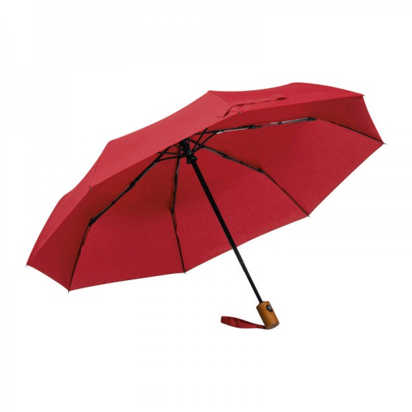 Umbrelă automată RPET Ispwich ø 100 × 56,7 cm Rosu