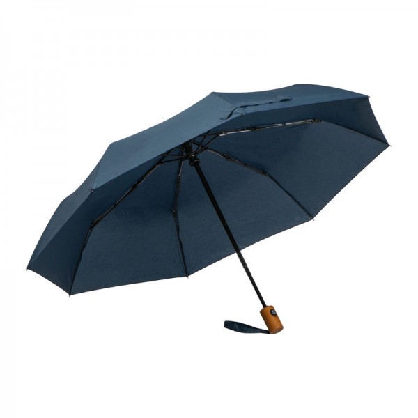 Umbrelă automată RPET Ispwich ø 100 × 56,7 cm Albastru Inchis