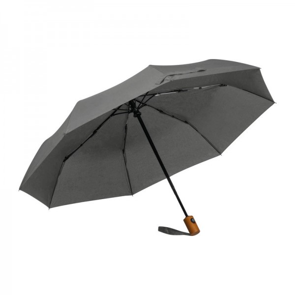 Umbrelă automată RPET Ispwich ø 100 × 56,7 cm Gri
