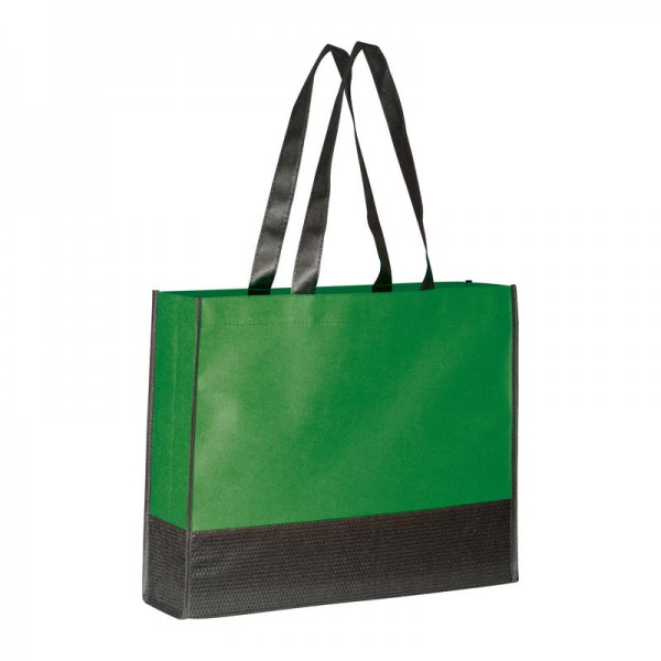 Sacoșă Zagreb, 80 g/m² 37 × 10,8 × 30,2 cm Verde