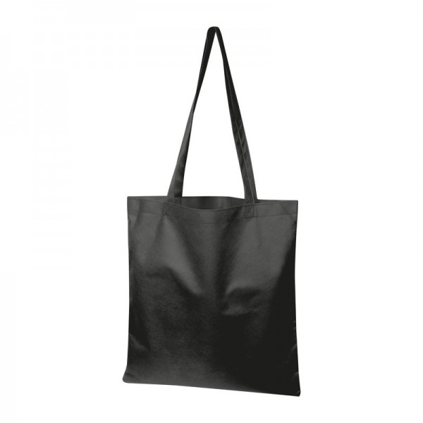 Sacoşă de cumpărături, non-woven 38 × 0,3 × 41,5 cm Negru
