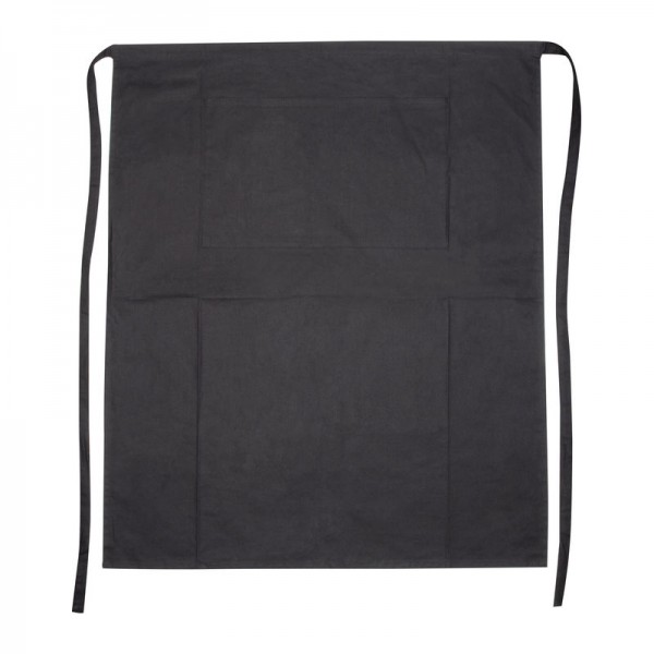 Șorț din bumbac Mjolden 71 × 86 cm Negru