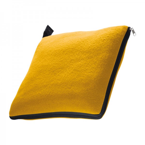 Pernă/pătură Redcliff 31 × 30 × 7,5 cm Galben