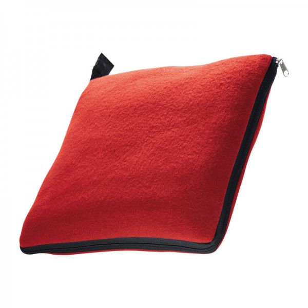 Pernă/pătură Redcliff 31 × 30 × 7,5 cm Rosu