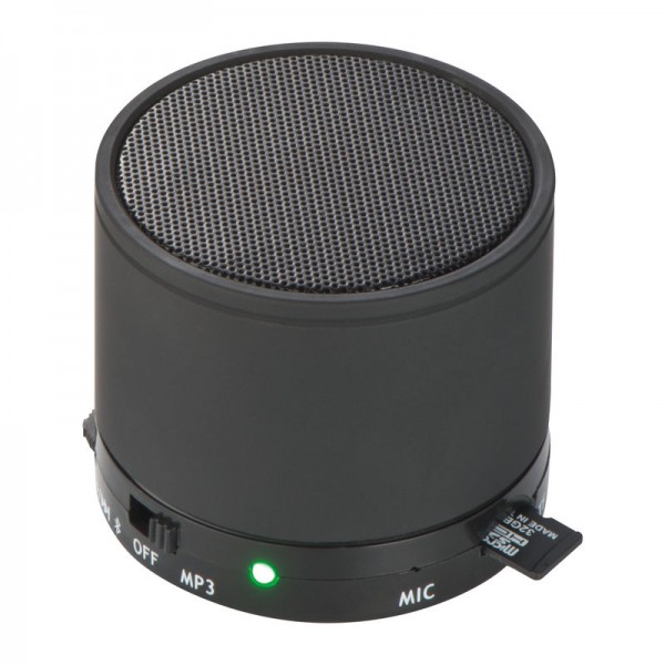 Bluetooth speaker cu radio Hawick ø 6 × 5,1 cm Negru