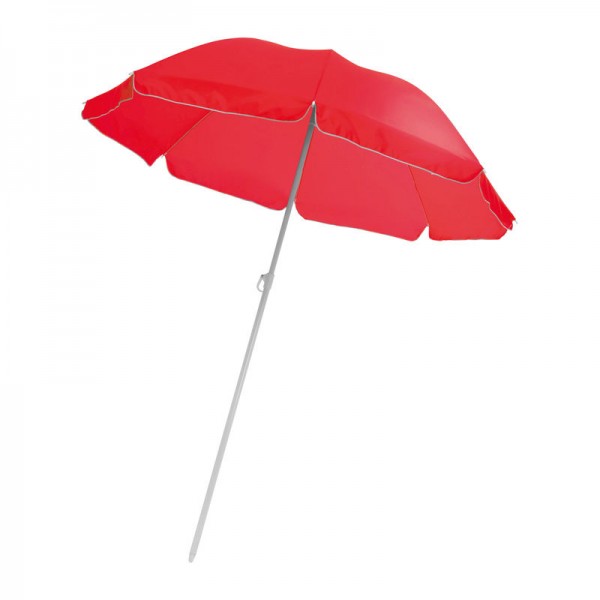 Umbrelă de plajă Fort Lauderdale ø 135 × 170 cm Rosu