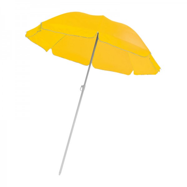 Umbrelă de plajă Fort Lauderdale ø 135 × 170 cm Galben