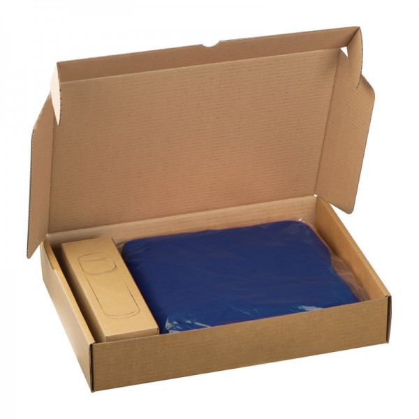 Set patură și termos Liverpool 30 × 40 × 8 cm Albastru Inchis