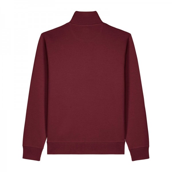 Trailer 2.0 unisex zip-through sweatshirt M Burgundy