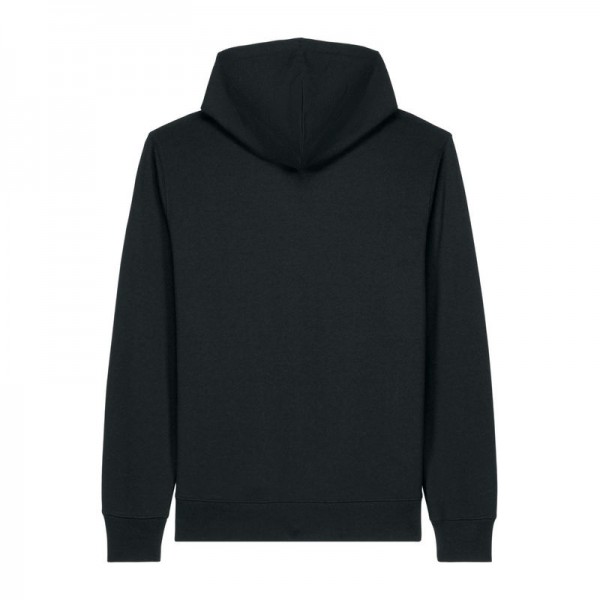 The Astor unisex zip-through hoodie XS Black