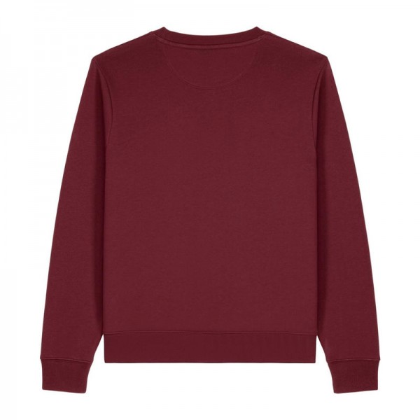The Stella Thinker women’s crewneck sweatshirt XS Burgundy