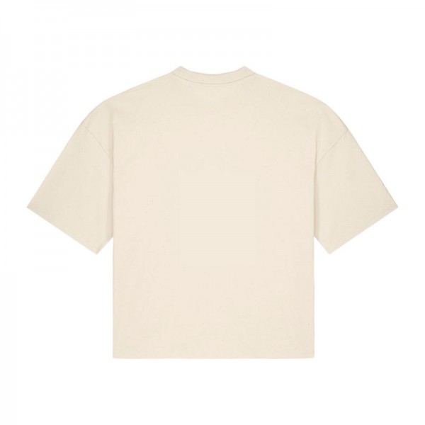The Hypster unisex boxy t-shirt XS Natural Raw