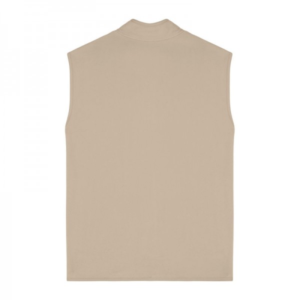 Stanley Quester men's sleeveless fleece jacket XL Desert Dust