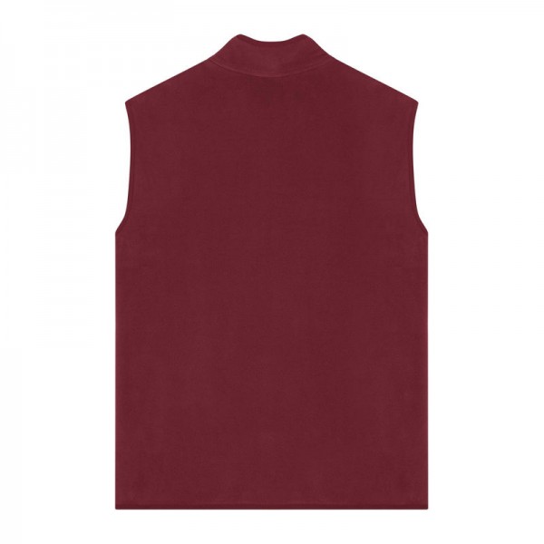 Stanley Quester men's sleeveless fleece jacket S Burgundy