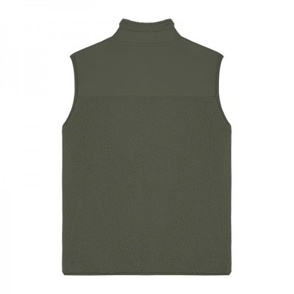 Liner unisex sleeveless sherpa jacket XS Khaki