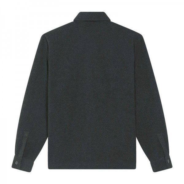 River unisex overshirt XS Dark Heather Grey