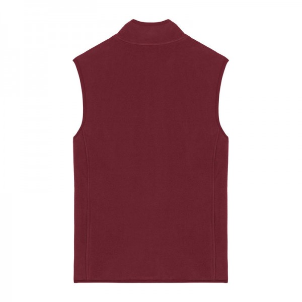 Stella Quester women's sleeveless fleece jacket XS Burgundy