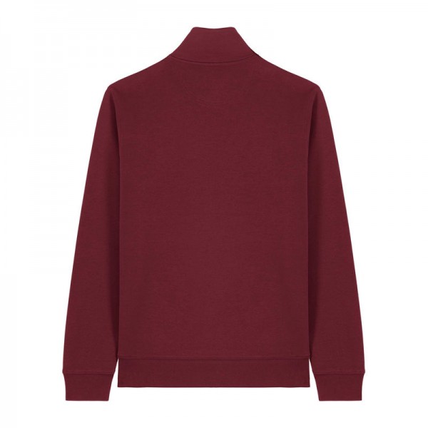 Trucker 2.0 unisex quarter zip sweatshirt 3XL Burgundy