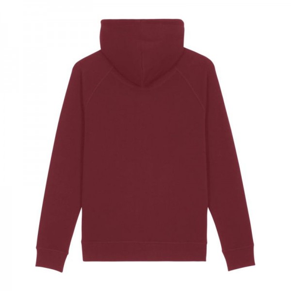 Sider unisex side pocket hoodie 2XL Burgundy