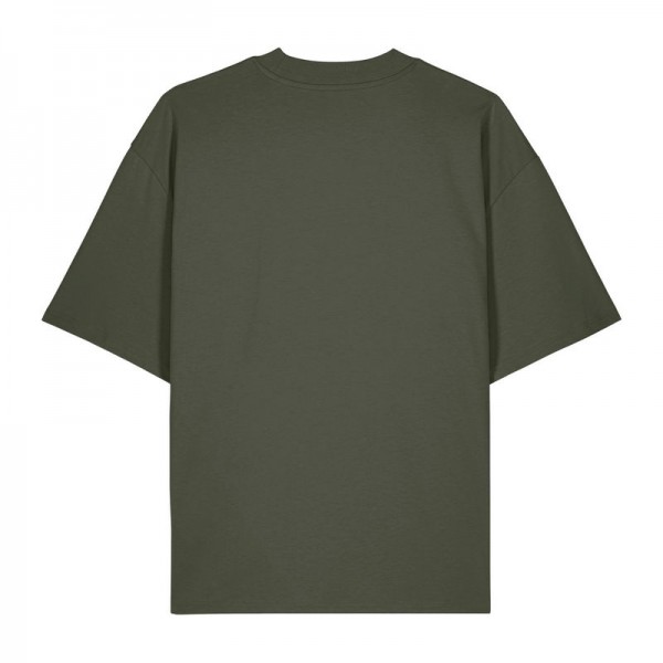 Blaster 2.0 unisex oversized high neck t-shirt XS Khaki