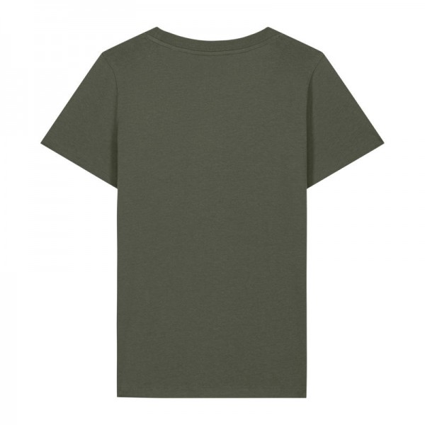 The iconic mid-light women’s fitted t-shirt S Khaki