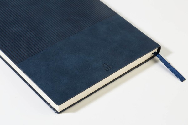 Strium set carnet si pix  albastru închis